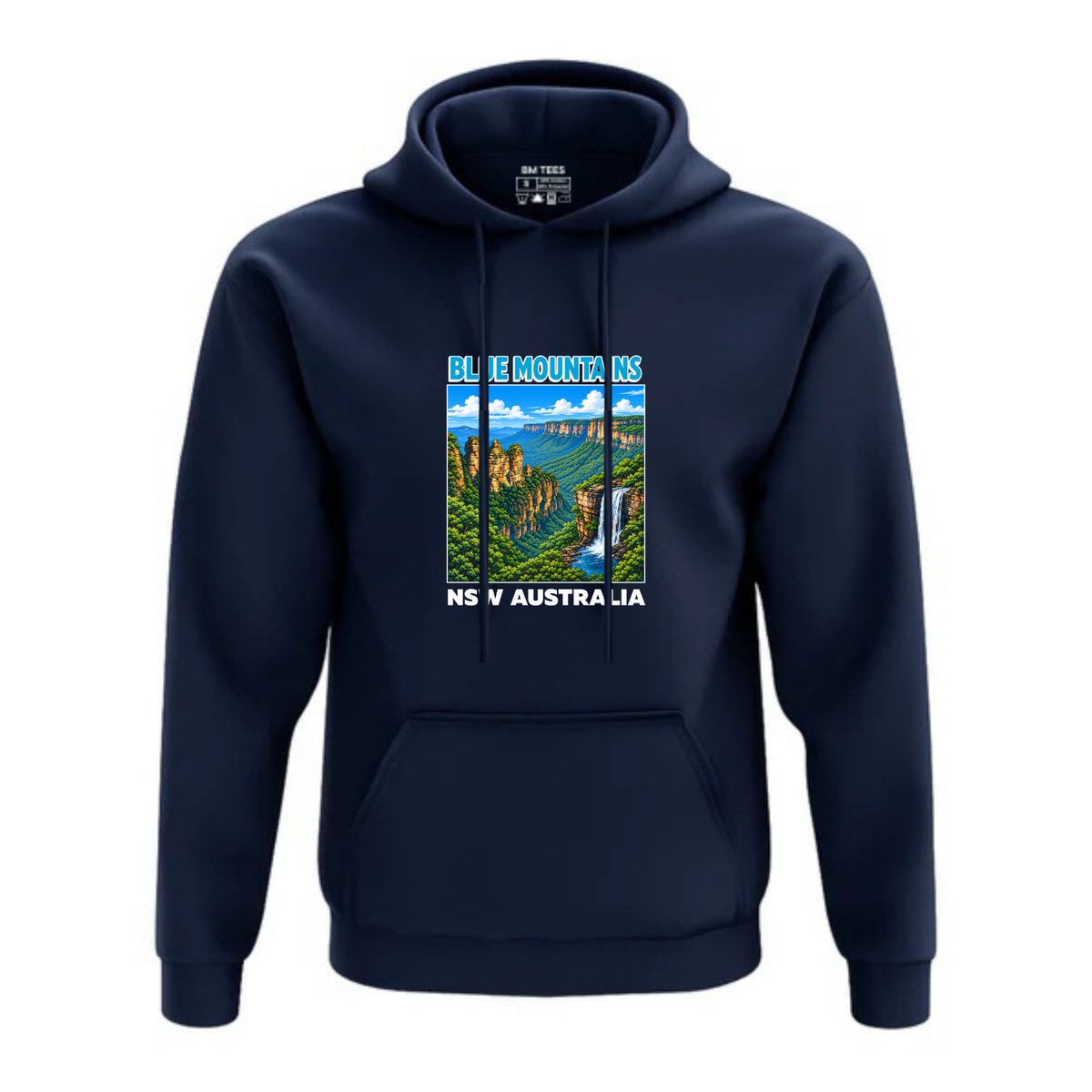 Blue Mountains - Vintage Statement Hoodie