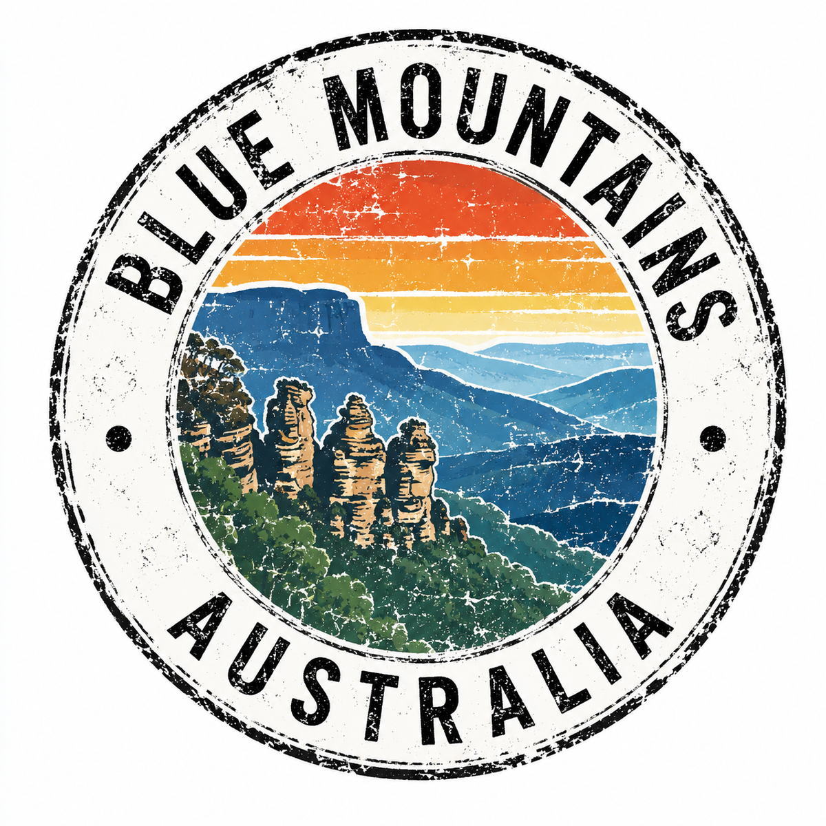 Blue Mountains - Destination Statement Hoodie