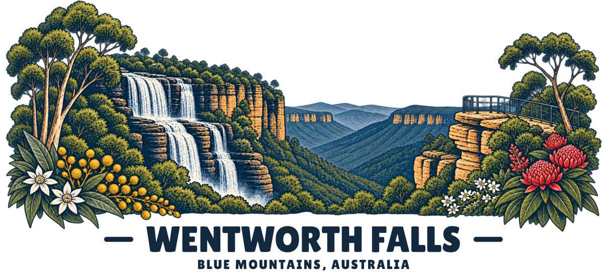 Wentworth Falls - Art Tee