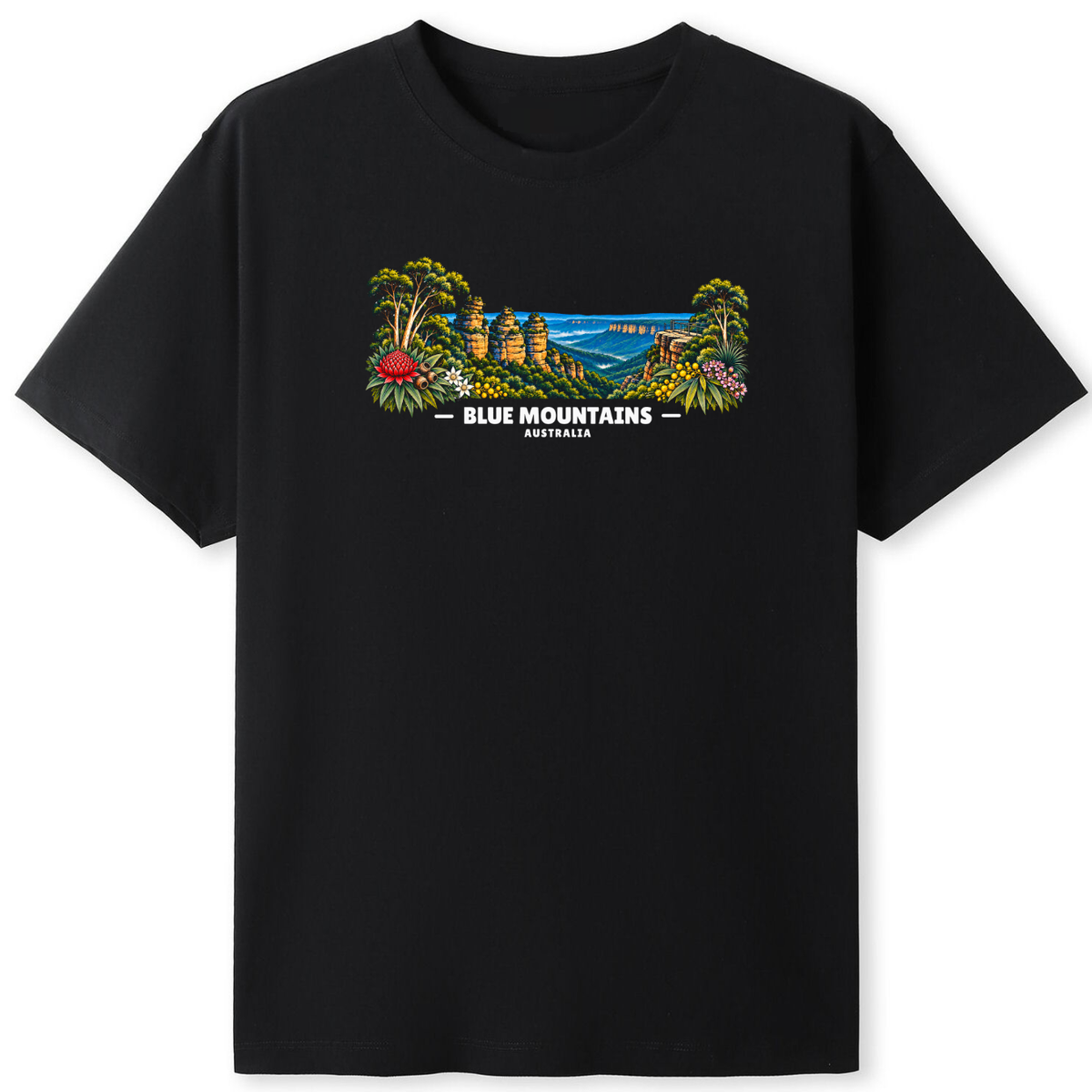Blue Mountains - Art Tee