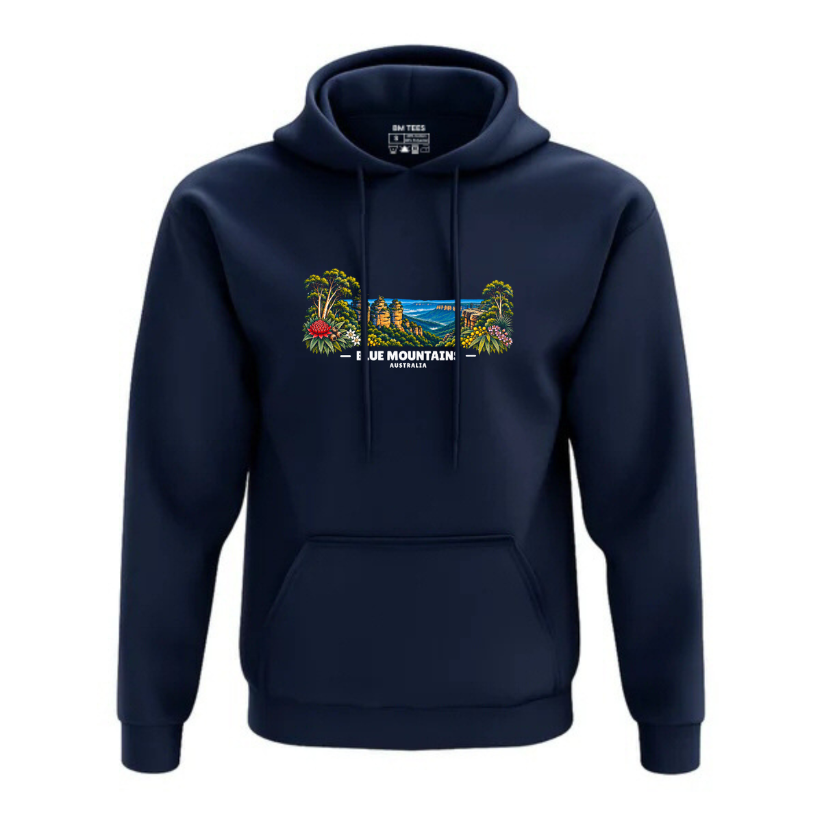 Blue Mountains - Art Hoodie