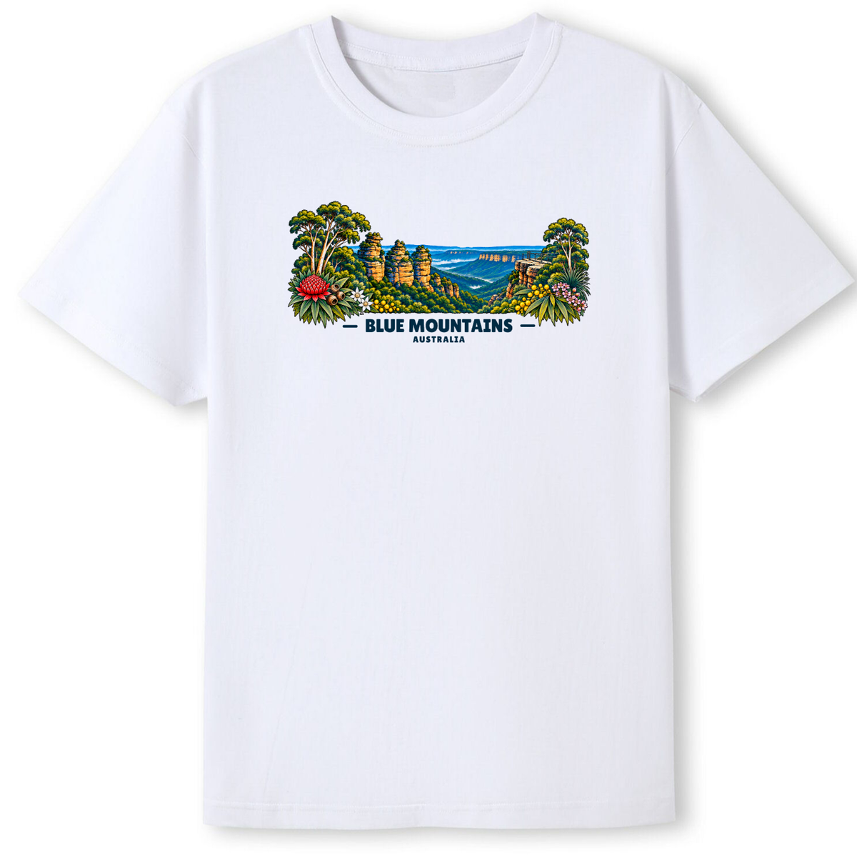 Blue Mountains - Art Tee