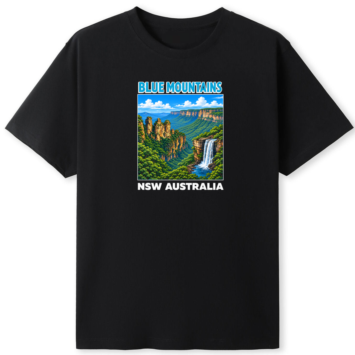 Blue Mountains - Vintage Statement Tee