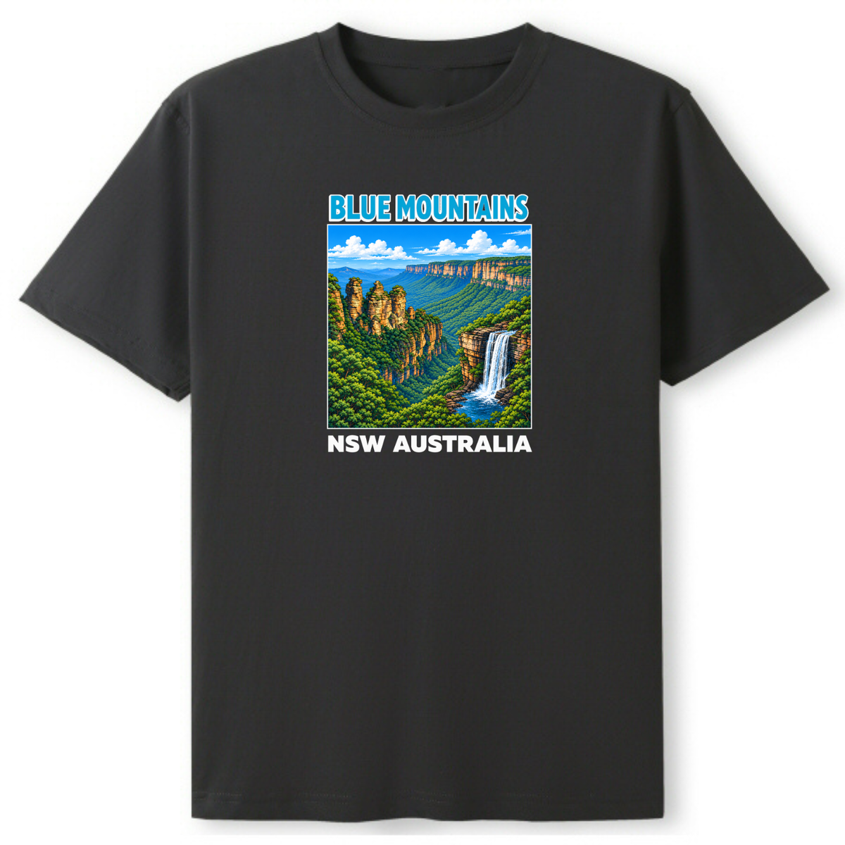 Blue Mountains - Vintage Statement Tee