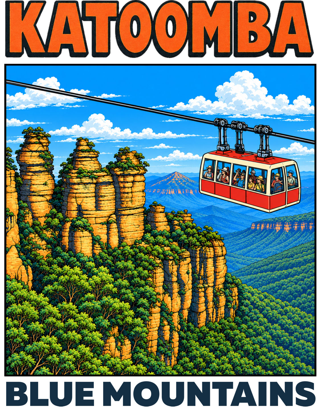 Katoomba - Vintage Statement Tee