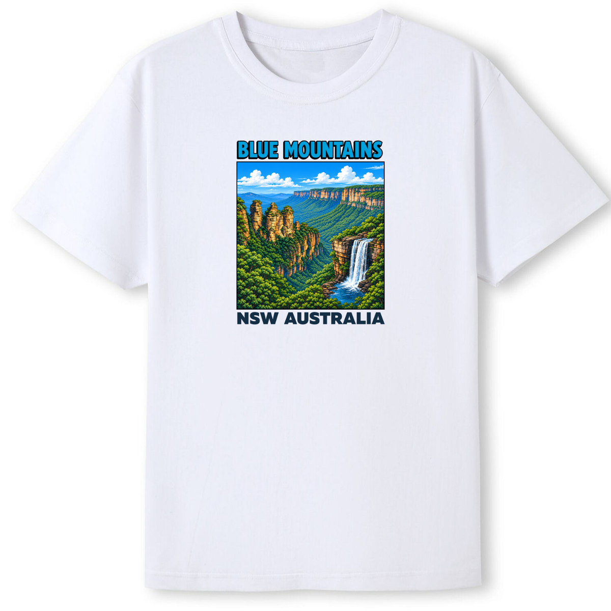 Blue Mountains - Vintage Statement Tee