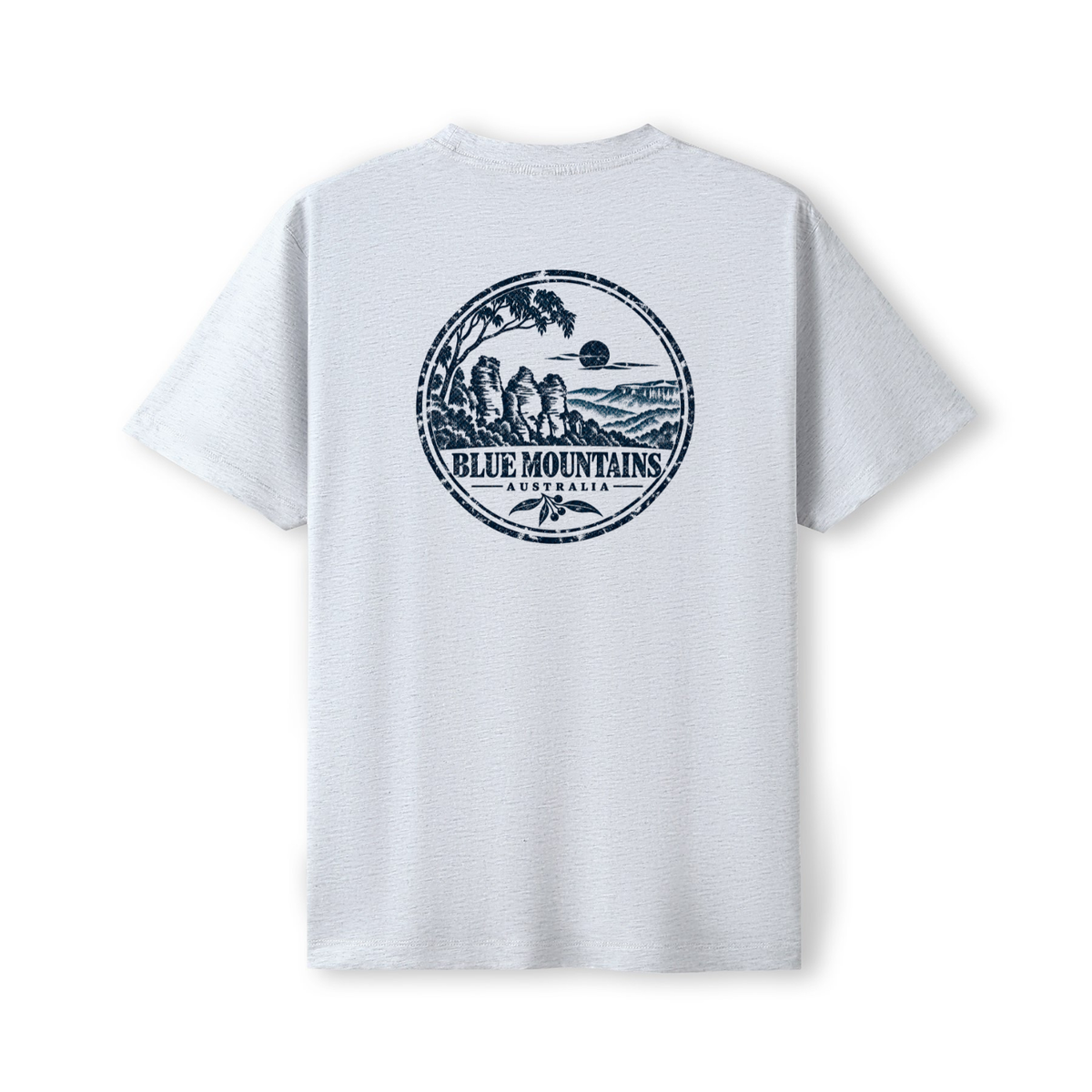 Blue Mountains Vibe - Vintage Statement Tee