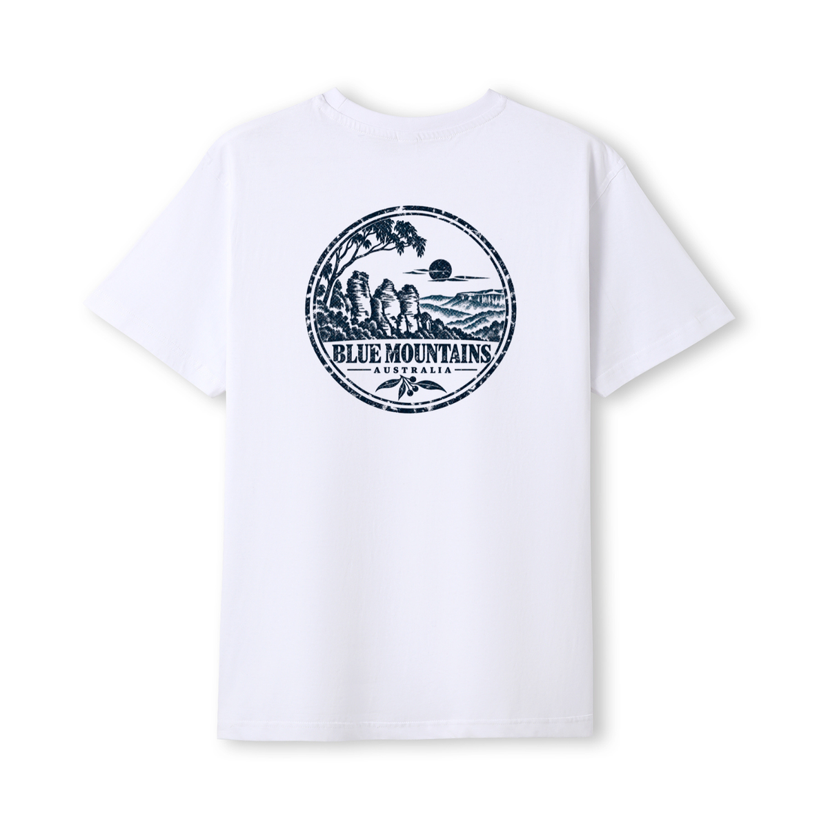 Blue Mountains Vibe - Vintage Statement Tee
